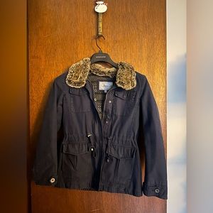 GH Bass & Co jacket with faux fur lining